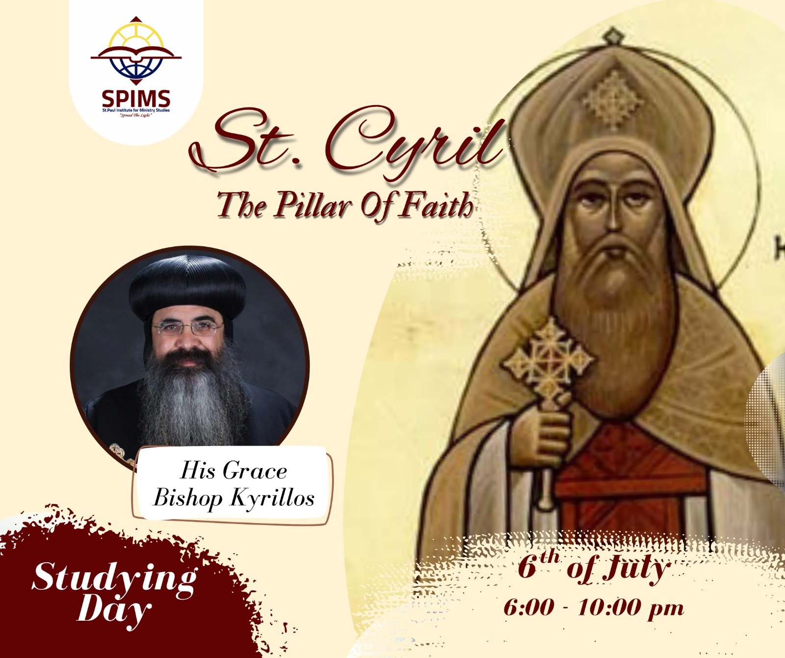 St. Cyril The Pillar of Faith